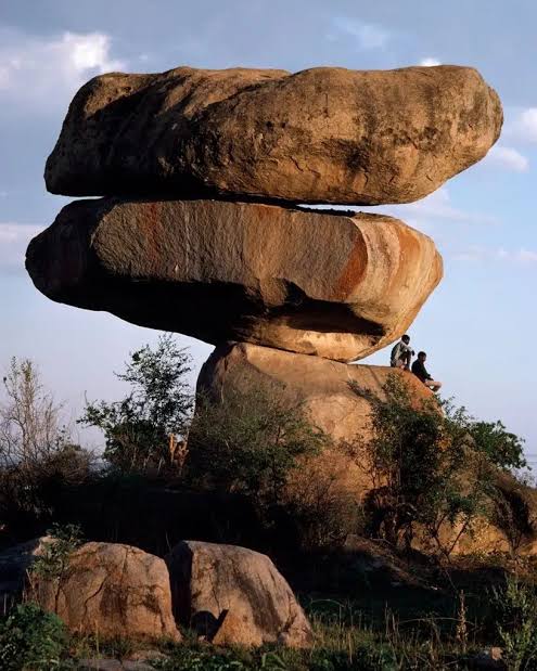 Balancing rocks and granite formations at Matobo